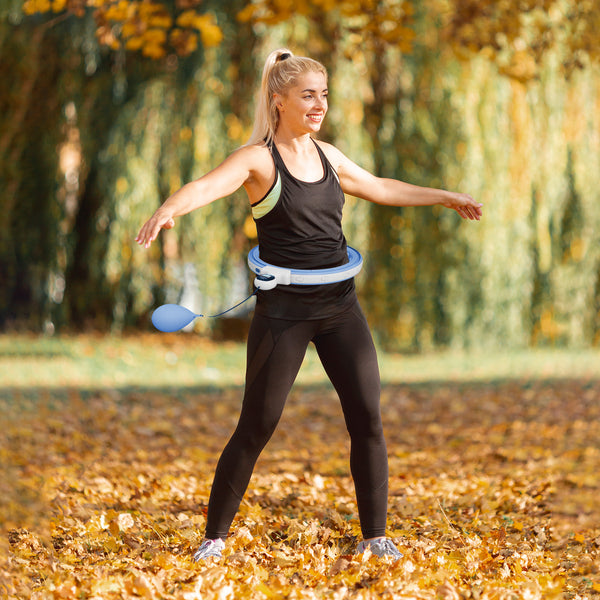 Smart Hula Hoop Reifen verstellbar mit Gewicht und Zähler für Erwachsene