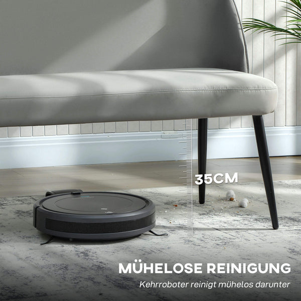 Sofa 2-Sitzer modern mit Samtbezug grau