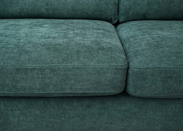 Sofa-Garnitur Ecksofa L-Form links/rechts 84x229x140cm grau-grün