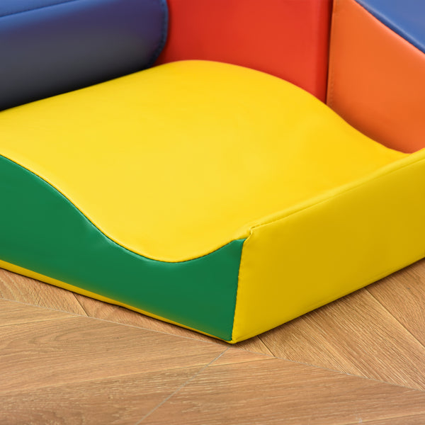 Blocchi da costruzione morbidi, set da 7 pezzi, ideali per la cameretta dei bambini, colorati