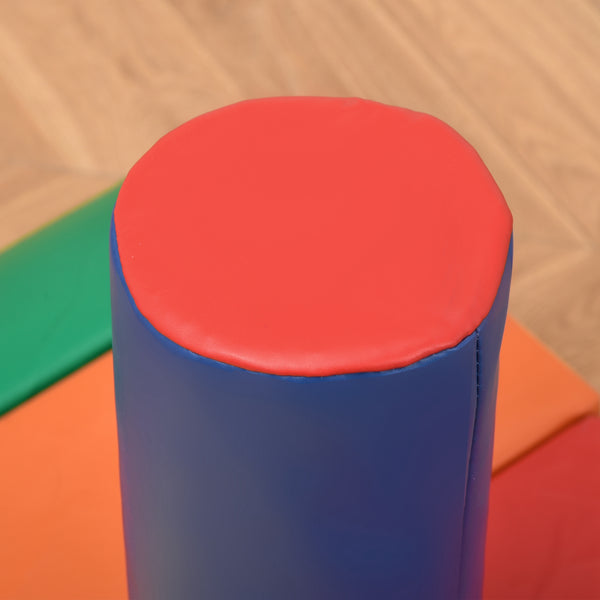Blocchi da costruzione morbidi, set da 7 pezzi, ideali per la cameretta dei bambini, colorati