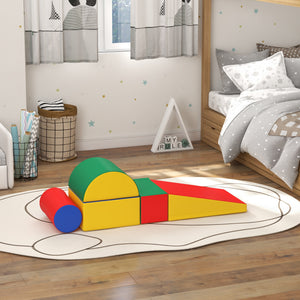 Softbausteine Kletterspielzeug für Kinder aus Schaumstoff mehrfarbig
