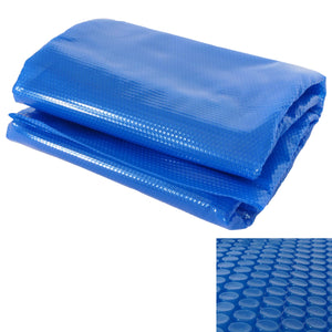Solar Poolabdeckung 10x5m Blau – Wärmeschutz Abdeckplane 200µm