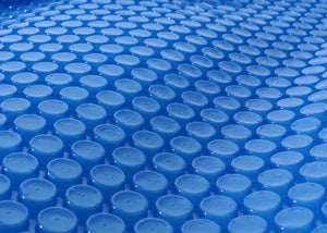 Solar Poolabdeckung rund 3,66m – blaue Wärmeplane 400 µm