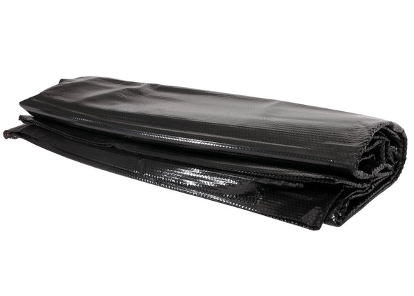 Schwarze Pool Solarplane 8x4m, Wärmeschutz Abdeckplane 200µm