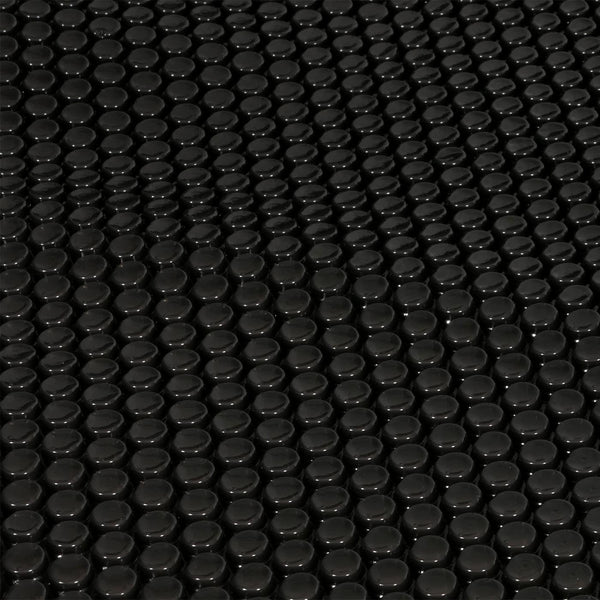 Solar Poolabdeckung 7,31x3,65m Schwarz – 400µm Wärmeschutzplane