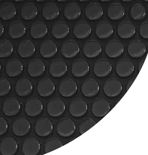 Solar Poolabdeckung 7,31x3,65m Schwarz – 400µm Wärmeschutzplane