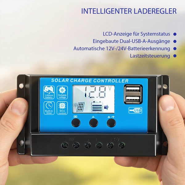 Solarpanel Solarladegerät tragbar Outdoor USB wasserdicht 100W