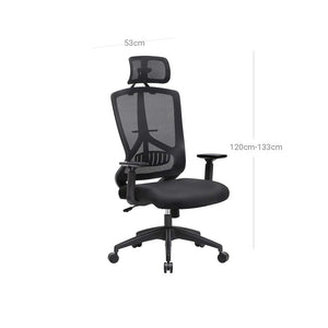 SONGMICS office chair with lumbar support