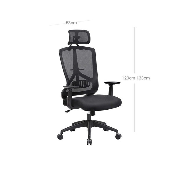 SONGMICS office chair with lumbar support