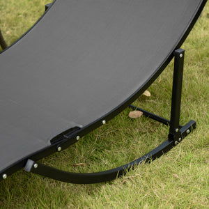 Sonnenliege Gartenliege Relaxliege 2er Set ergonomisch Aluminium