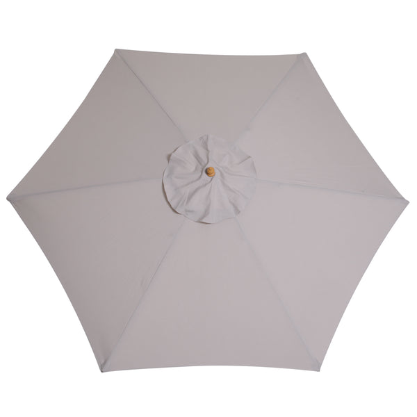 Sonnenschirm Bambus windfest für Balkon Terrasse Garten Ø 250cm