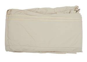 Sonnenschirm Bezug Ersatzbezug 8 Streben 3x3m Polyester mit Flap creme