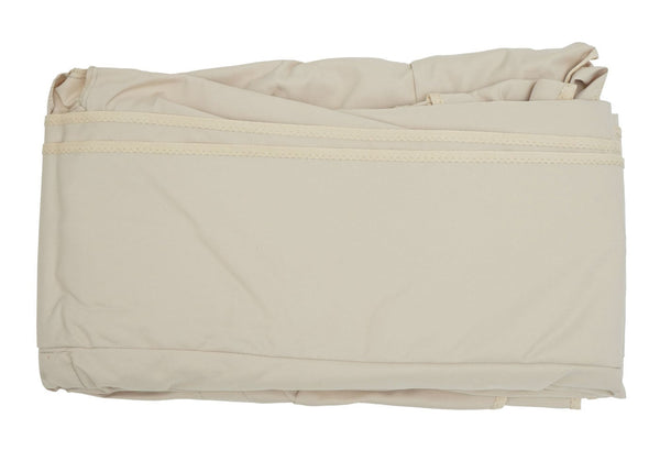 Sonnenschirm Bezug Ersatzbezug 8 Streben 3x3m Polyester mit Flap creme