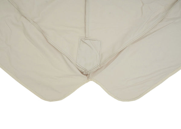 Sonnenschirm Bezug Ersatzbezug 8 Streben 3x3m Polyester mit Flap creme