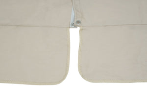 Sonnenschirm Bezug Ersatzbezug 8 Streben 3x3m Polyester mit Flap creme