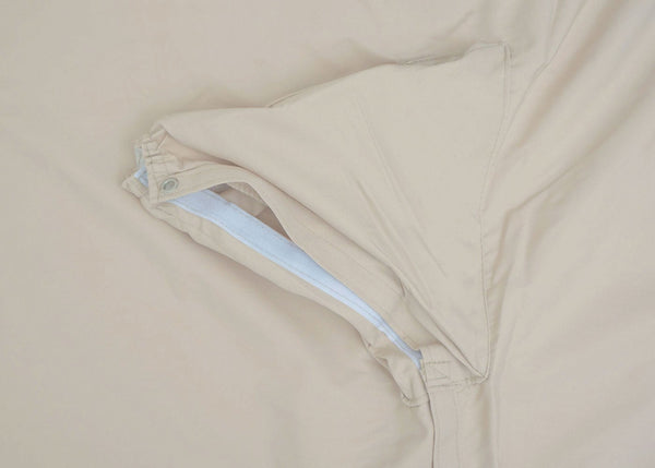 Sonnenschirm Bezug Ersatzbezug 8 Streben 3x3m Polyester mit Flap creme