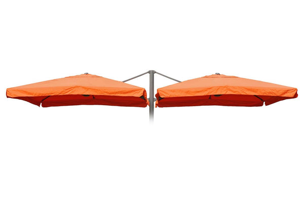 Sonnenschirm Bezug Ersatzbezug 8 Streben 3x3m Polyester mit Flap terracotta
