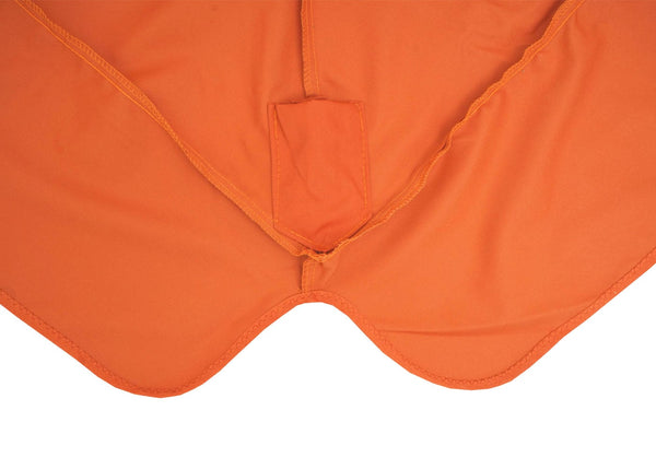 Sonnenschirm Bezug Ersatzbezug 8 Streben 3x3m Polyester mit Flap terracotta