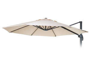 Sonnenschirm Bezug Ersatzbezug 8 Streben rund Ø3,5m Polyester creme
