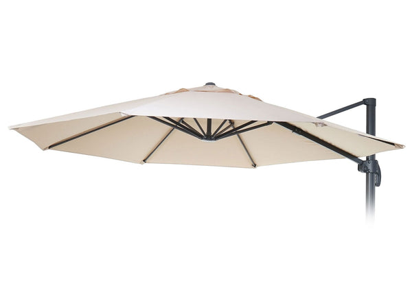 Sonnenschirm Bezug Ersatzbezug 8 Streben rund Ø3,5m Polyester creme