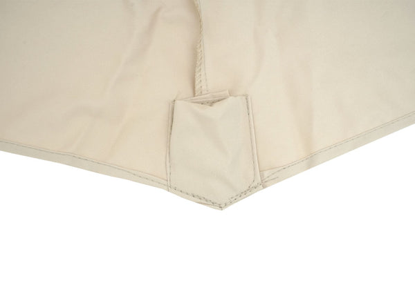 Sonnenschirm Bezug Ersatzbezug 8 Streben rund Ø3,5m Polyester creme