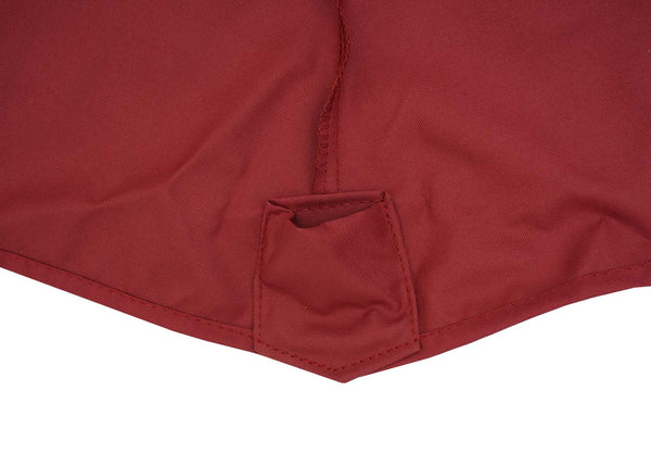 Sonnenschirm Bezug Ersatzbezug 8 Streben rund Ø3m Polyester bordeaux