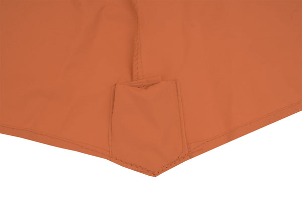 Sonnenschirm Bezug Ersatzbezug 8 Streben rund Ø3m Polyester terracotta