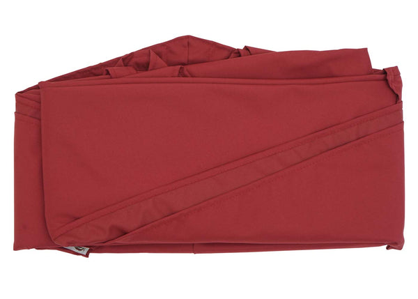Sonnenschirm Bezug Ersatzbezug 8 Streben rund Ø4m Polyester bordeaux