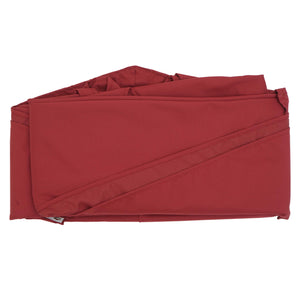 Sonnenschirm Bezug Ersatzbezug 8 Streben rund Ø4m Polyester bordeaux