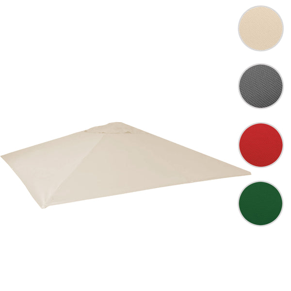 Ersatzbezug Sonnenschirm Polyester Gastronomie 5x5m creme