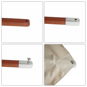Ersatzbezug Sonnenschirm rund Polyester Gastronomie 3m creme