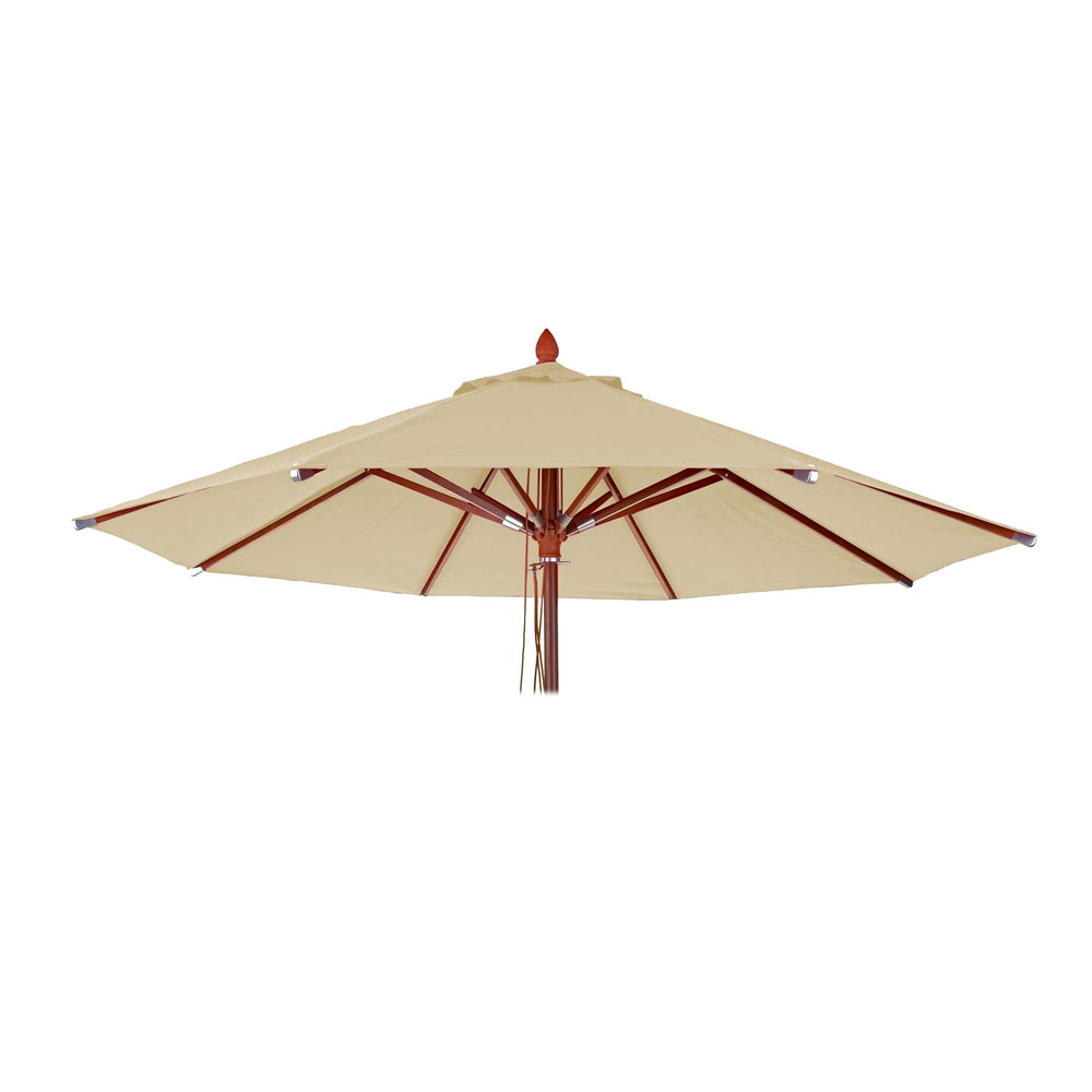 Ersatzbezug Sonnenschirm rund Polyester Gastronomie 4m creme