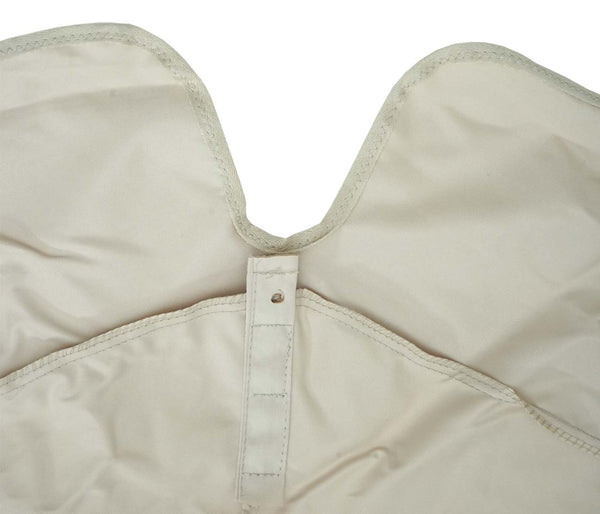 Ersatzbezug Sonnenschirm Volant Polyester Gastronomie 5m creme