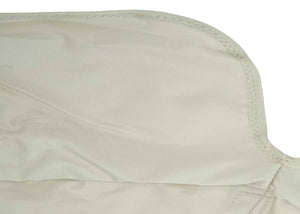 Ersatzbezug Sonnenschirm Volant Polyester Gastronomie 5m creme