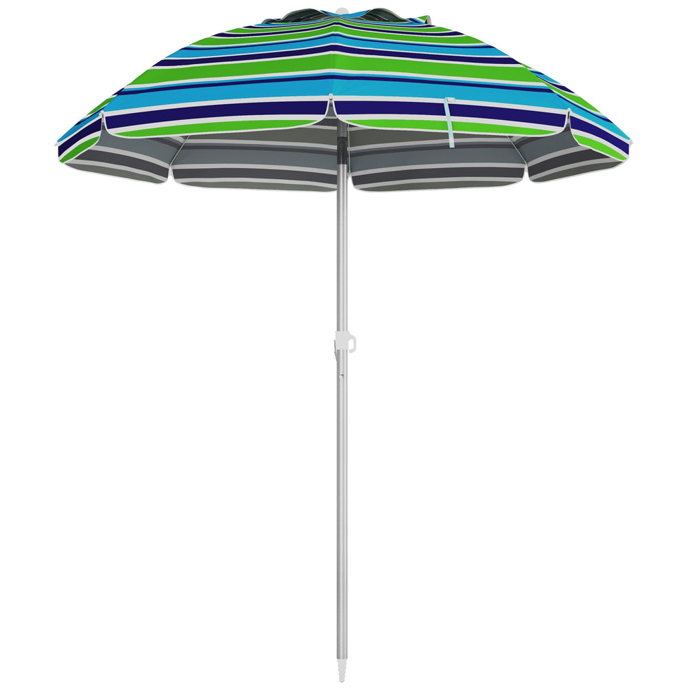 Sonnenschirm Strand UV-Schutz windfest höhenverstellbar mit Tasche