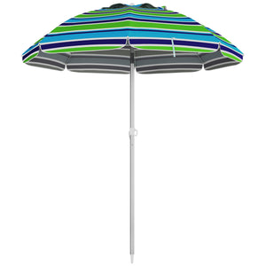 Sonnenschirm Strand UV-Schutz windfest höhenverstellbar mit Tasche