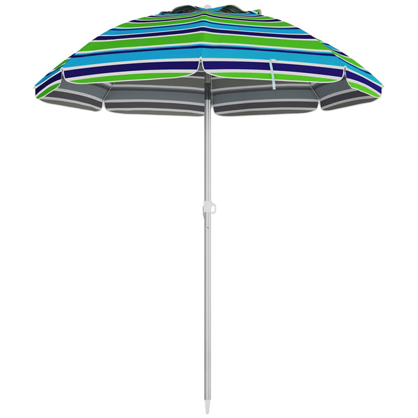 Sonnenschirm Strand UV-Schutz windfest höhenverstellbar mit Tasche