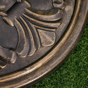 Sonnenschirmständer für Garten Balkon bis 48mm 13kg antik bronze