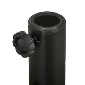 Sonnenschirmständer 29kg Rattanoptik HDPE Schwarz
