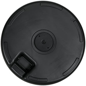 Sonnenschirmständer 29kg Rattanoptik HDPE Schwarz