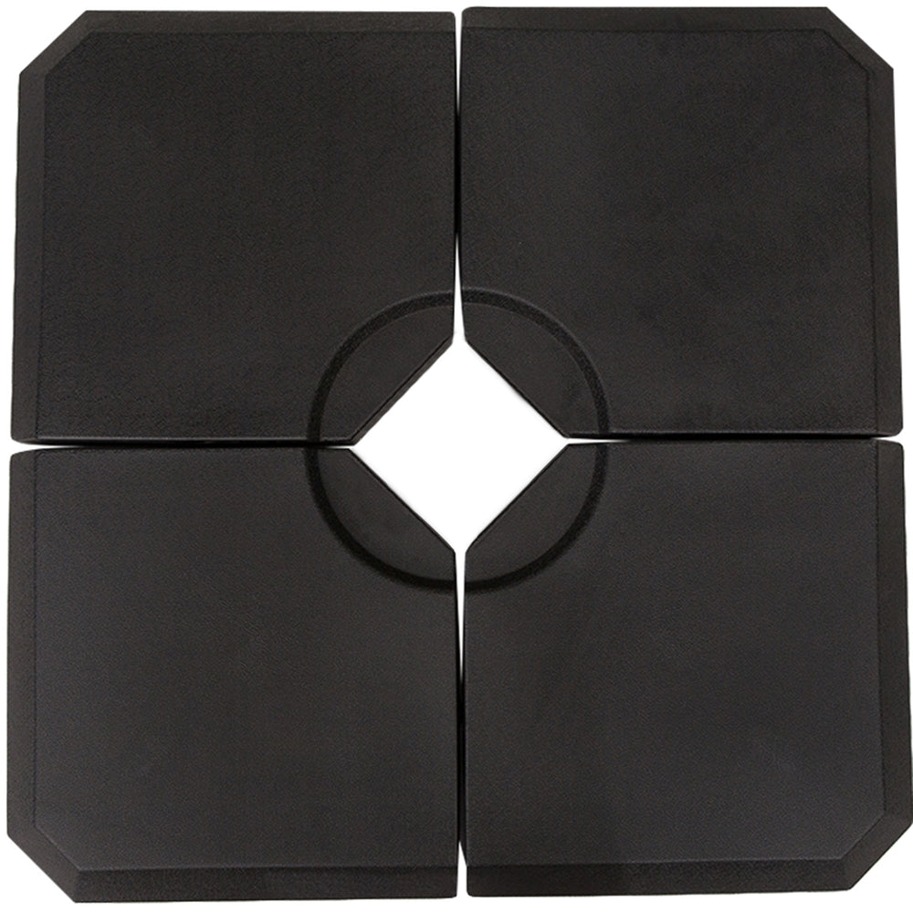 Sonnenschirmständer 4 Elemente bis 120kg 100x100x95cm