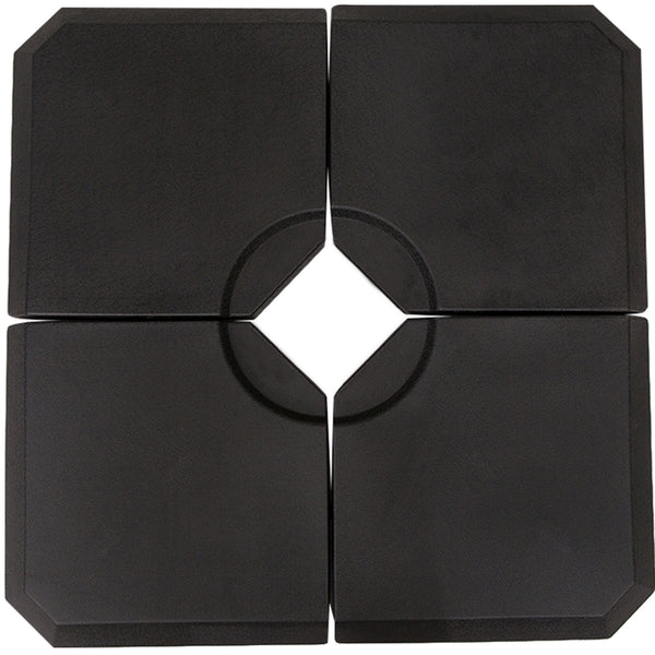 Sonnenschirmständer 4 Elemente bis 120kg 100x100x95cm