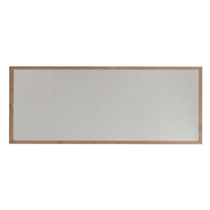 Spiegel Wandspiegel Garderobenspiegel 120x50x2cm Massivholz Eiche