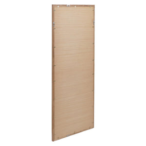 Spiegel Wandspiegel Garderobenspiegel 120x50x2cm Massivholz Eiche