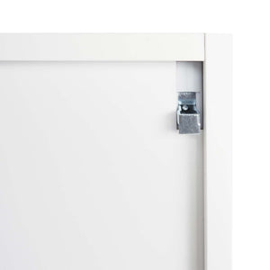 Spiegelschrank Badschrank Hängeschrank 6 Regalböden 70x80x16cm Hochglanz weiss