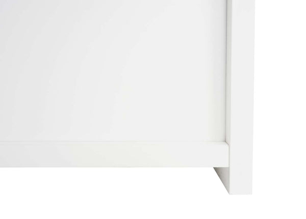 Spiegelschrank Badschrank Hängeschrank 6 Regalböden 70x80x16cm Hochglanz weiss
