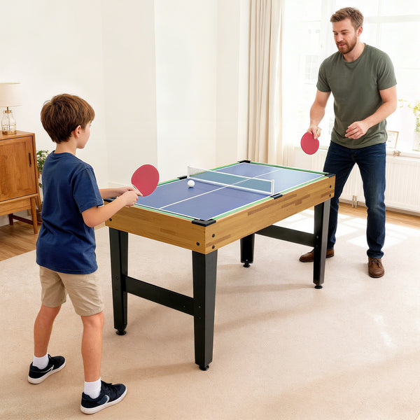 Spieletisch für Kinder multifunktional 13-in-1 mit Fussball Billard