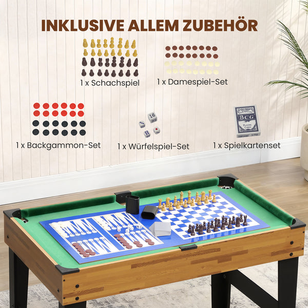 Spieletisch für Kinder multifunktional 13-in-1 mit Fussball Billard