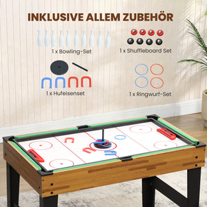 Spieletisch für Kinder multifunktional 13-in-1 mit Fussball Billard
